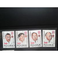 Польша, 1989, 45 лет ПНР, Выдающиеся люди, полная серия