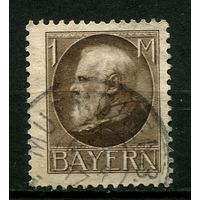 Королевство Бавария в составе Германской империи - 1914/1915 - Король Людвиг III 1М - [Mi.104i] - 1 марка. Гашеная.  (Лот 138BY)