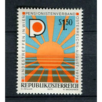 Австрия - 1975 - Австрийская ассоциация пенсионеров - [Mi. 1490] - полная серия - 1 марка. MNH.  (Лот 216AU)