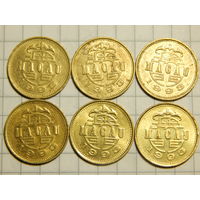 Макао 10 авос 1993 цена за монету