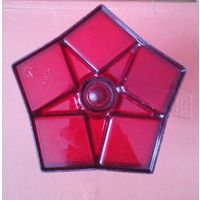 Карандашница или подставка для специй Красная Звезда (агитация, пятиугольник, пентагон должен быть разрушен). Z