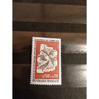 1974 Франция день почтовой марки чистая клей MNH** выпускалась одиночкой (5-5)