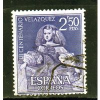 Испания. Ми-1237.300 лет художнику Веласкесу.1961.