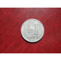 1 цент 1991 год Литва