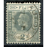 Британские колонии - Фиджи - 1922/1927 - Король Георг V 2P - [Mi.76] - 1 марка. Гашеная.  (Лот 55EX)-T25P1