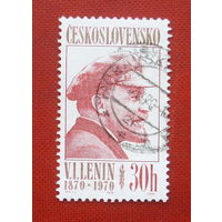Чехословакия. Ленин. ( 1 марка ) 1970 года. 3-7.
