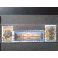 Бельгия 1997 100 лет Музею Центральной Африки Полная серия Михель-3,4 евро гаш