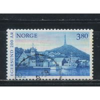 Норвегия 1998 200 летие Эгерсунна Порт #1278