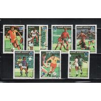 Гвинея-Бисау-1988(Мих.943-949) , гаш. , Спорт, Футбол (полная серия)