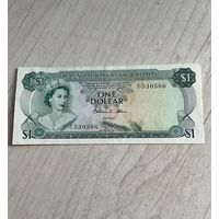 Багамские острова 1 доллара 1974  г.