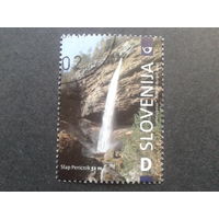 Словения 2006 водопад