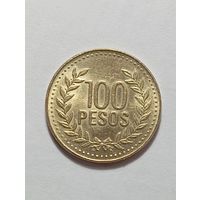 Колумбия 100 песо 2007 года .