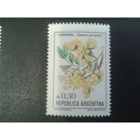 Аргентина 1985 Цветы 0,3 песо