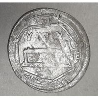 Дирхам куфический Аббасиды  Харун ар Рашид,  173 г.х. ( 789 _790 г.н.э   ) мон.двор г.Аббасия