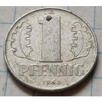 Германия - ГДР 1 пфенниг, 1963      ( 2-2-2 )
