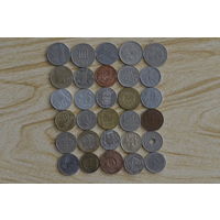 Лот монет(103 шт) без повторов
