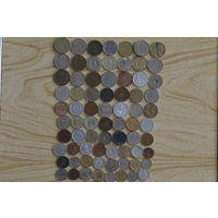 Лот монет(103 шт) без повторов
