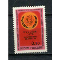 Финляндия - 1970 - Конгресс Международного агентства по атомной энергии - [Mi. 675] - полная серия - 1 марка. MH.  (Лот 187AO)