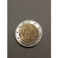 2 евро Литва 2015 Литовский язык