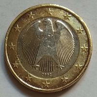 Германия 1 евро 2002 г. F