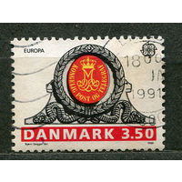 Адресная табличка. EUROPA CEPT. Дания. 1990