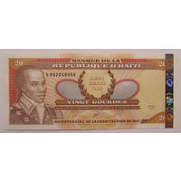 Гаити 20 гурдов 2001 г UNC.