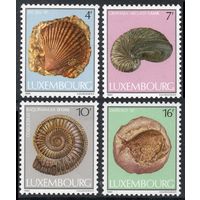 1984 Люксембург 1107-1110 Морская фауна - Окаменелости 4,00 евро