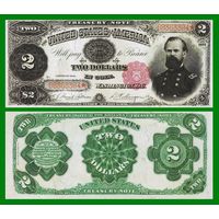 [КОПИЯ] США 2 доллара 1891 г.