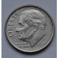 США, 10 центов (1 дайм), 2021 г. Р