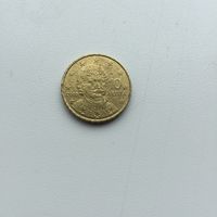Греция, 10 центов 2002
