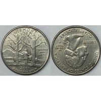 25 центов(квотер) США 2001г P, Вермонт