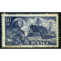 Торговые корабли Польша 1956 год 1 марка