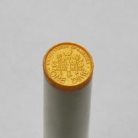 Жетон имитация монеты США 10 центов ( пластик )