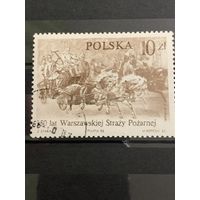 Польша 1986. 150 летие Варшавской пожарной службы. Полная серия