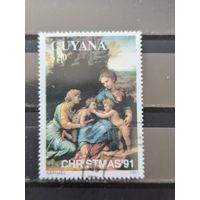 Гайана 1991г. Рождество