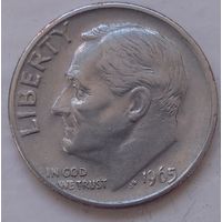10 центов (дайм) 1965 США. Возможен обмен