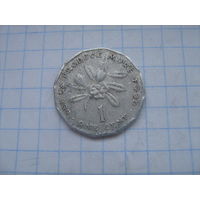 Ямайка 1 цент 1975г.ФАО km64