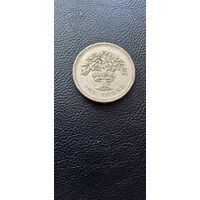 Великобритания 1 фунт 1992 г.