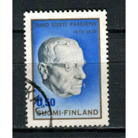Финляндия - 1970 - Президент Юхо Кусти Паасикиви - [Mi. 684] - полная серия - 1 марка. Гашеная.  (Лот 196AO)