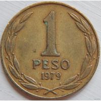 Чили 1 песо 1979 год