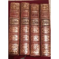 [1750 г.] История Англии 4 тома комплект 36 гравюр 3 большие карты прекрасная сохранность редкость