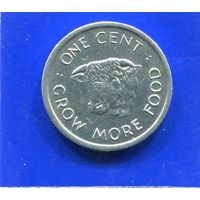 Сейшельские острова 1 цент 1972 , ФАО , UNC