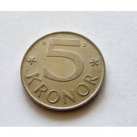 Швеция 5 крон, 1990