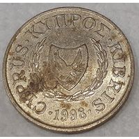 Кипр 5 центов, 1998 (8-5-2)