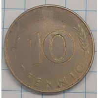 10 пфеннигов 1981г. J  km108