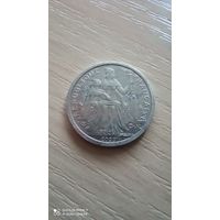 Французская Полинезия 1 франк 2003г.