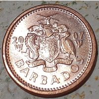 Барбадос 1 цент, 2007/магнетик/ (7-3-78)