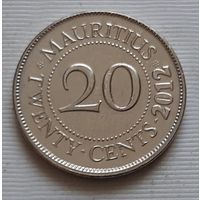 20 центов 2012 г. Маврикий