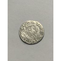 3 гроша 1623 г. Краков. Сигизмунд III Ваза.