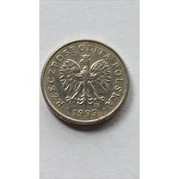 Польша. 10 грошей 1993 года.